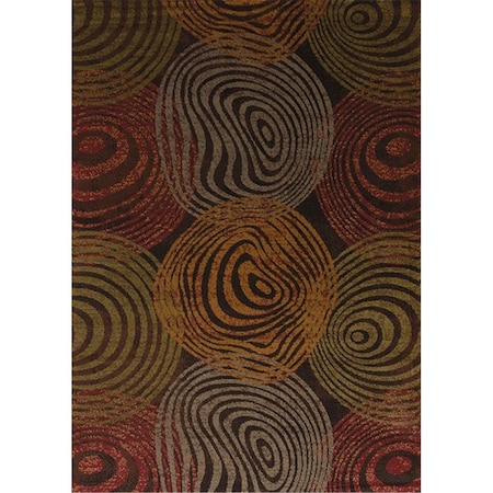 United Weavers 7 ft. 10 in. x 10 ft. 6 in. Affinity Decibel Oversize Rug, Multicolor 750 00475 912